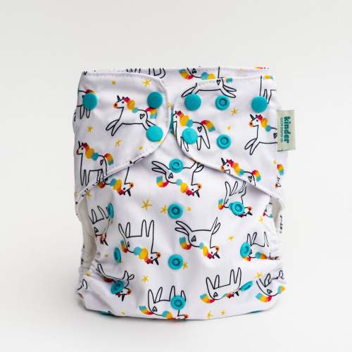 Fantasy: Essentials Pocket Cloth Diaper with Athletic Wicking Jersey, Grows with your Baby