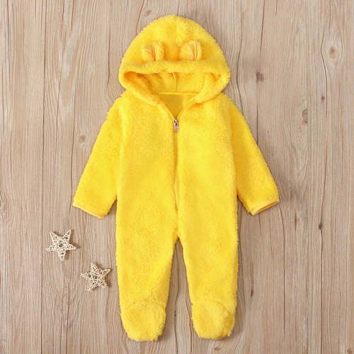 Bnwani Formal Jumpsuit Newborn Baby Boys Long-sleeve Solid Color Romper Jumpsuit Clothes Outfits 0-3 M