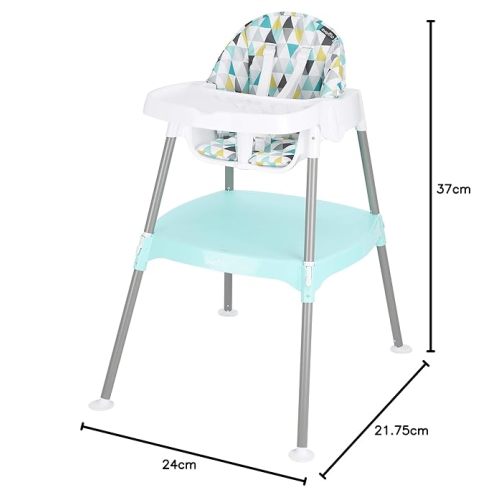 Evenflo 4-in-1 Eat & Grow Convertible High Chair, Polyester