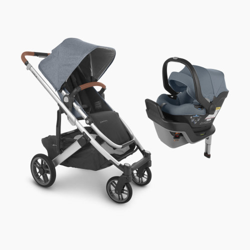 UPPAbaby Mesa Max Infant Car Seat & Cruz V2 Stroller Travel System - Mesa Max Gregory/Cruz V2 Gregory