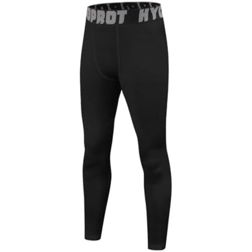 Boys Compression Pants | Black | Small