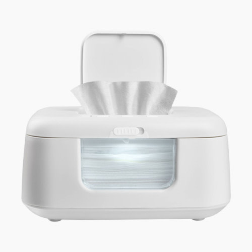 Jool Baby TinyBums Baby Wipe Warmer & Dispenser with LED Changing Light - White