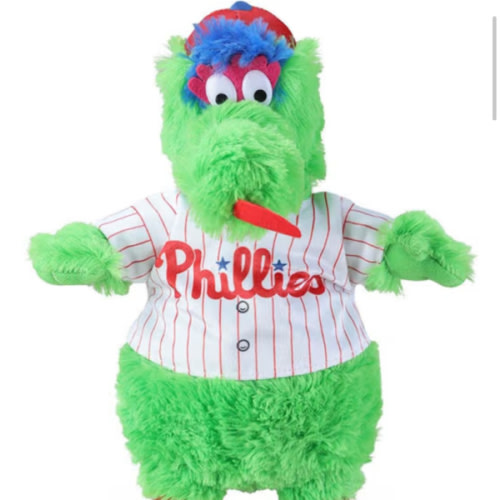 Forever Collectibles Philadelphia Phillies 14 Inch Mascot Plush - BLUE