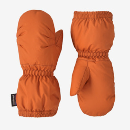Baby Puff Mitts - Redtail Rust