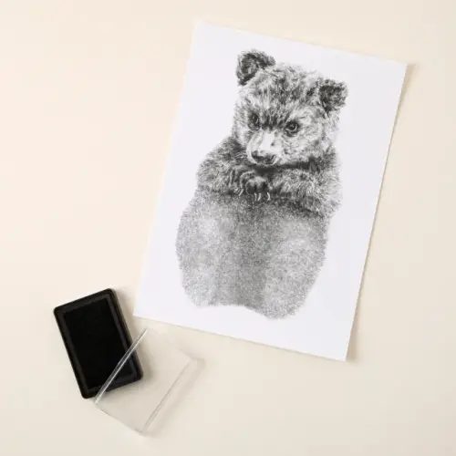 Furry Feet Baby Footprint Kit