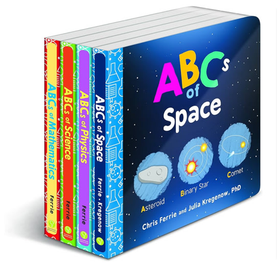 Baby University ABC's Board Book Set: A Scientific Alphabet for Toddlers 1-3