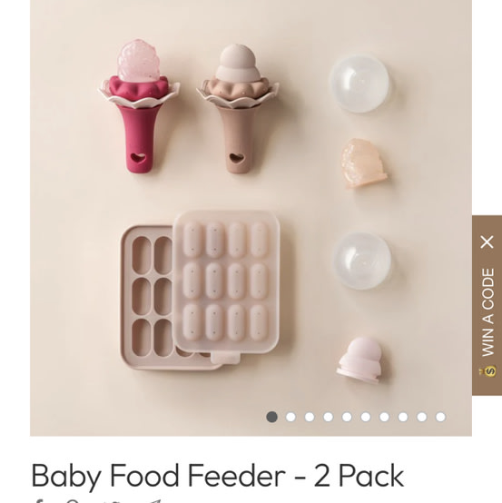 Baby Food Feeder - 2 Pack