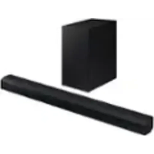 Samsung - HW-C450 2.1 Channel B-Series Soundbar with Wireless Subwoofer, DTS Virtual: X - Titan Black