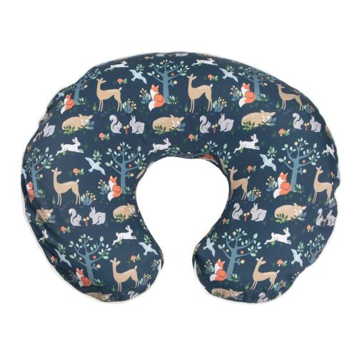 Boppy Premium Original Support Nursing Pillow Cover - Blue Forest