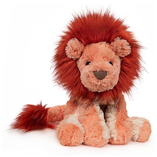 GUND Cozys Collection Lion Plush Stuffed Animal for Ages 1 and Up, Orange/Red, 10"