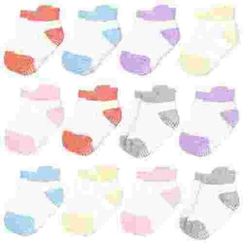 Non-Slip Baby Socks Infant Girls Boys Ankle Anti Slip Socks With Grips For 0-12 Month Toddler 1-5 Years Kids