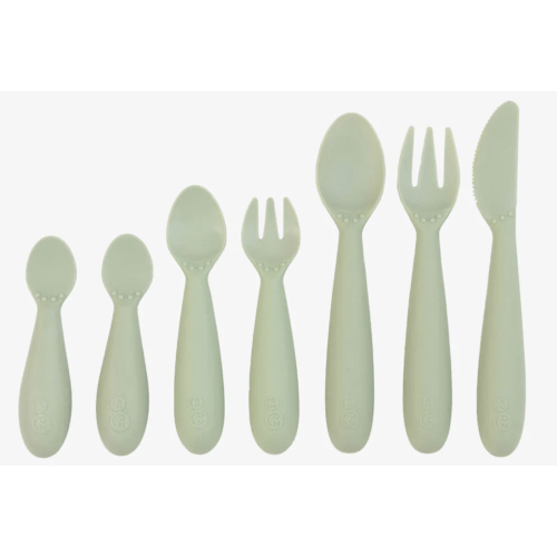 Developmental Utensil Set by ezpz / Spoon, Fork & Knife for Toddlers