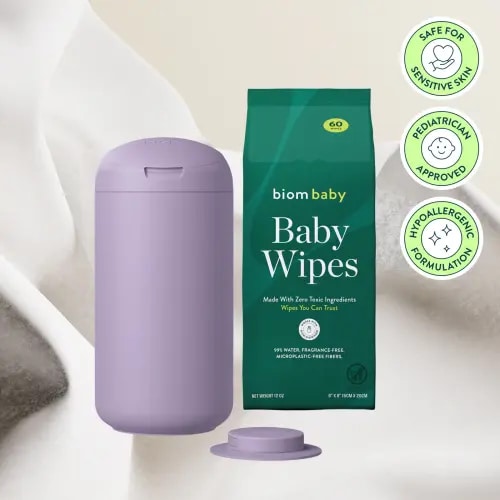 Biom One-Handed Wipe Kit in Lilac