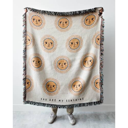 Sun Throw Blanket