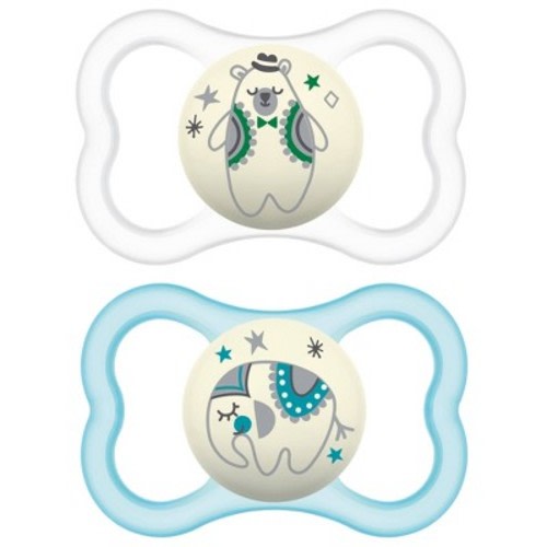 MAM Air Night Pacifier 6-16m - 2pk, Color: Unisex