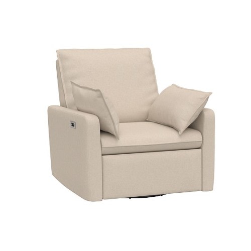 Paxton Pillow Manual & Power Nursery Recliner Chair | Pottery Barn Kids