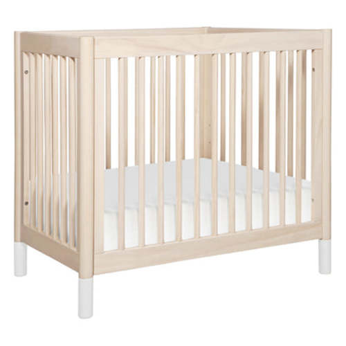 Gelato 4-in-1 Mini Crib - Washed Natural/White