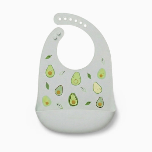 Silicone Printed Bib 2.0 - Avocado