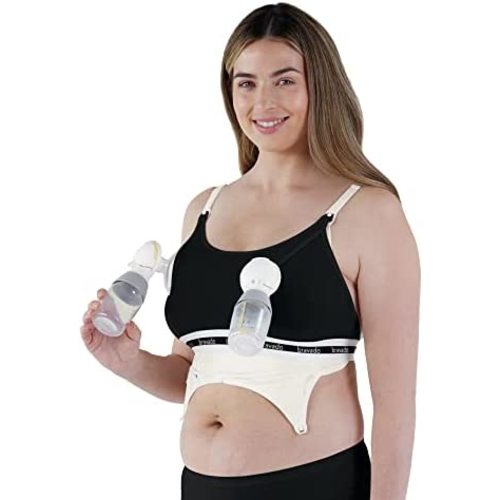 Bravado Designs Pumping Bra Hands Free | Clip and Pump | Pumping Accessory | S-XL