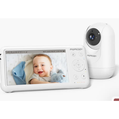 Momcozy 5.5'' Video Travel Friendly Baby Monitor 1080P No WiFi-BM03