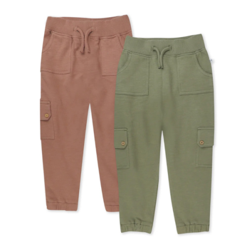 2-Pack Easy Fit Cargo Sweatpants | Honest Baby Clothing