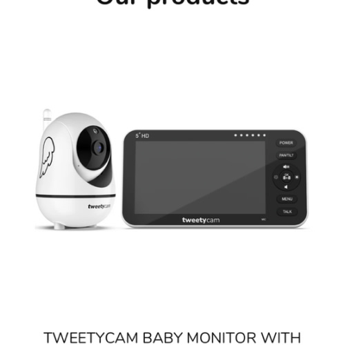 Tweetycam Baby Monitor with Camera