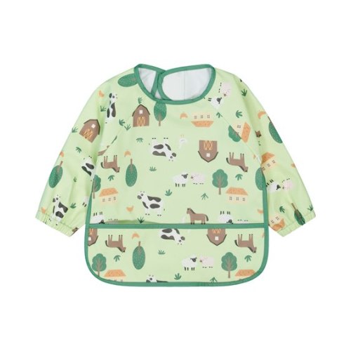 Light Green Baby Smock Bib | Best&Less™ Online