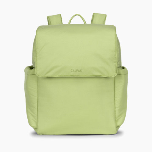 Diaper Backpack with Laptop Sleeve - Lime