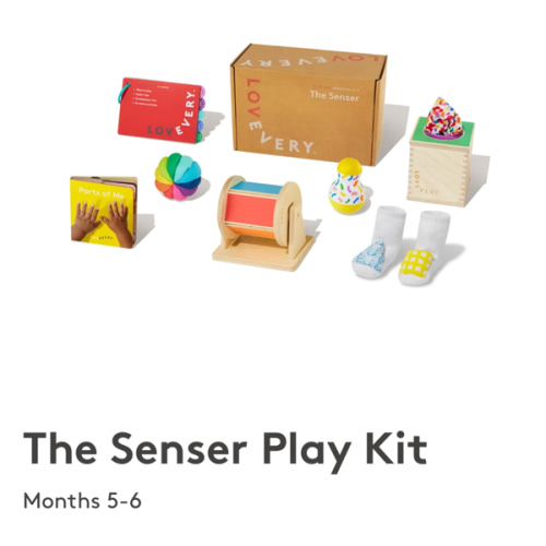 The Senser Play Kit | 5- to 6-Month-Old Baby Toys | Lovevery