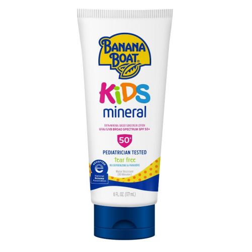 Banana Boat Kids Mineral 100 % Lotion - SPF 50+ - 6oz