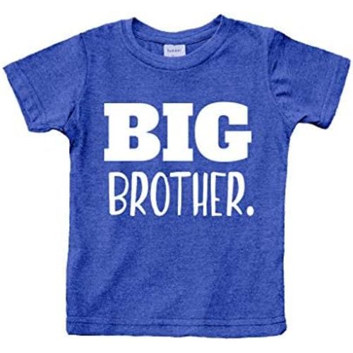 Big Brother Shirt for Toddler Promoted to Best Big Brother Announcement Baby Boys