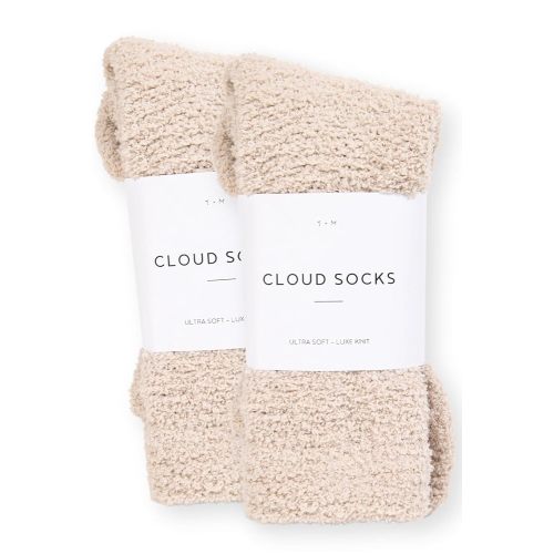 Unboxme Gifts Warm & Cozy Ultra-Luxe Cloud Sock for Women & Men - Super Soft Luxurious Fabric Sleep Socks