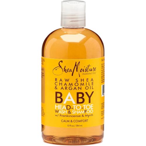 Shea Moisture Raw Shea Baby Wash Shp, 390 ml (Pack of 1)