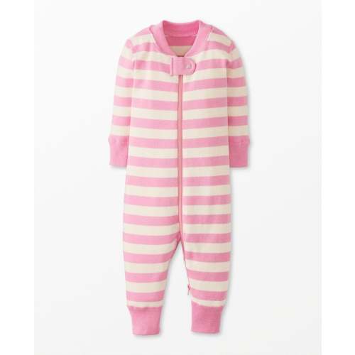 Baby Striped 2-Way Zip Sleeper | Hanna Andersson