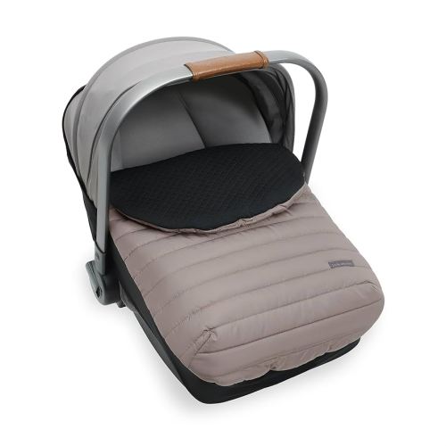 Little Unicorn Winter Car Seat Cover | Premium Insulated Fabric | Universal Fit & Easy to Install | Travel Bag Included (Mushroom)