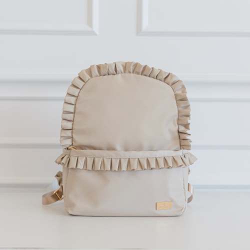 Ruffled Nylon Backpack – Hollis