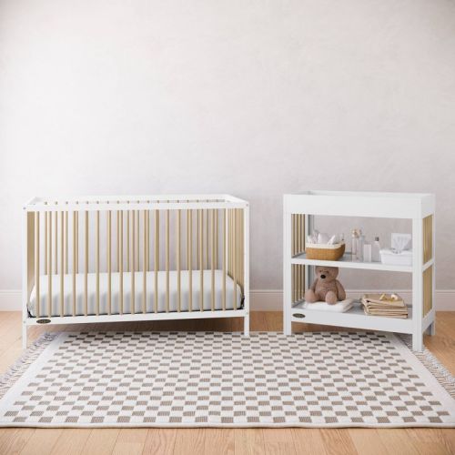 Graco Teddi 5-in-1 Convertible Crib - Driftwood