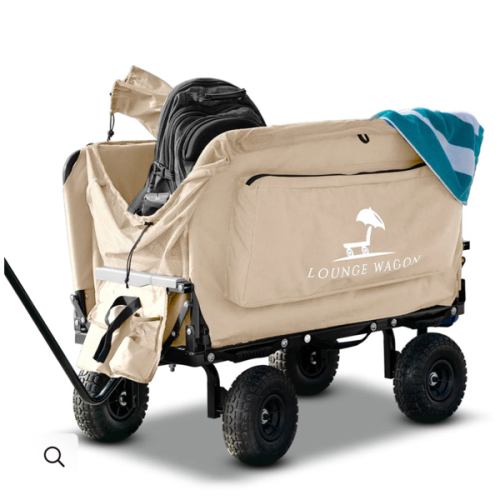 The Lounge Wagon | Portable Beach Trolley | Foldable Outdoor Wagon on Sale