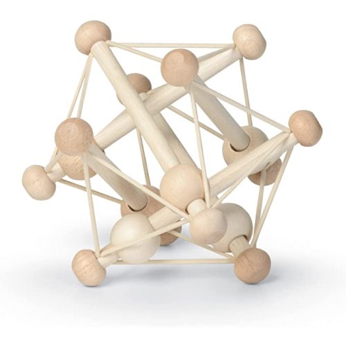 Manhattan Toy Skwish Natural Rattle and Teether Grasping Activity Toy
