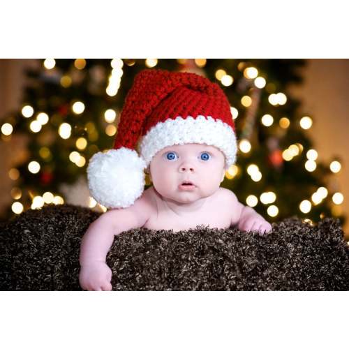 Baby Santa Hat  Preemie-Adult sizes