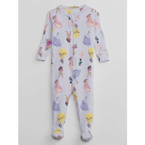 babyGap Disney Princess 100% Organic Cotton PJ One-Piece