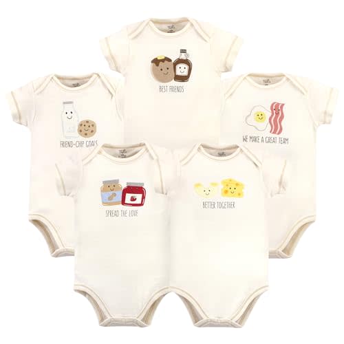 Touched by Nature Unisex Baby Organic Cotton Bodysuits