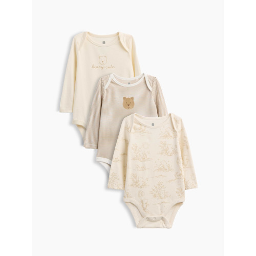 Baby First Favorites Organic Cotton Bodysuit (3-Pack)