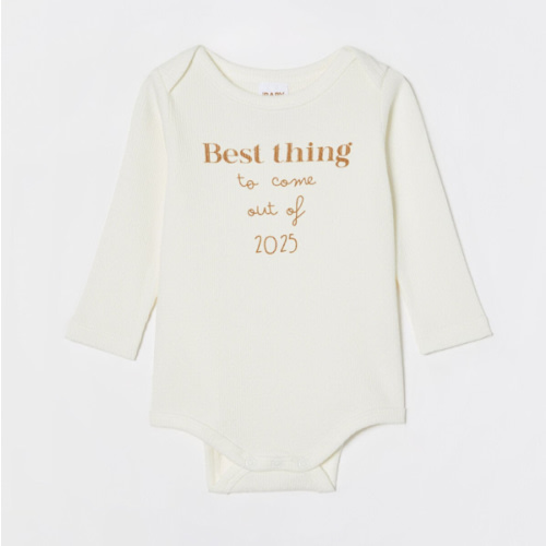 Organic Pointelle Long Sleeve Bubbysuit