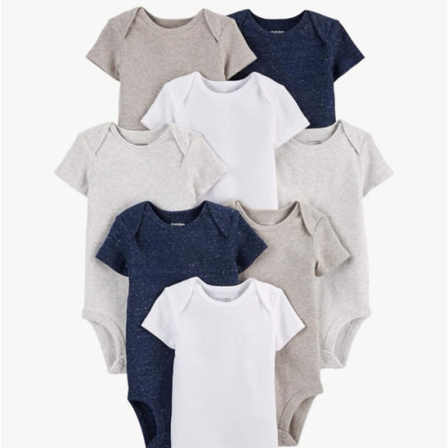 Simple Joys by Carter's Baby 8-Pack Short-Sleeve Bodysuit