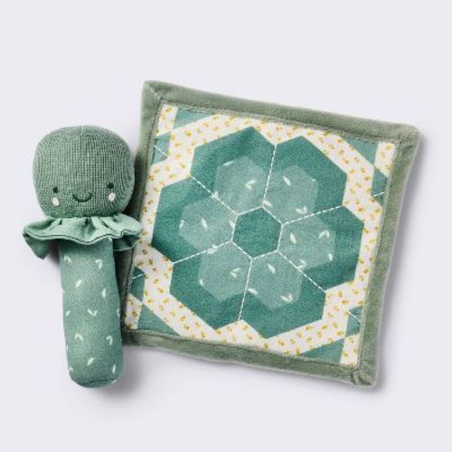 Rattle And Crinkle Paper - Turtle - 2pc - Cloud Island™