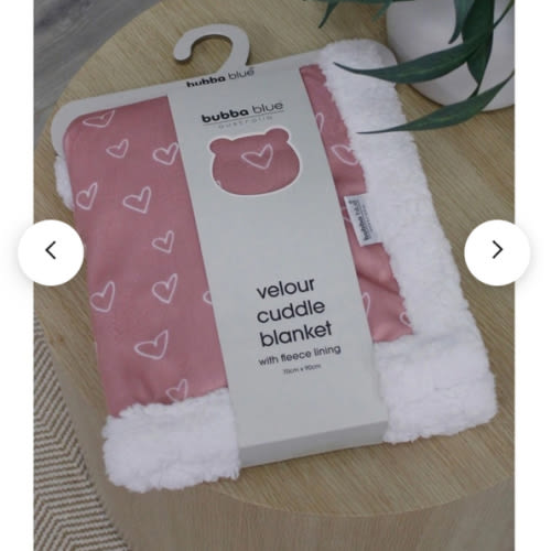 Nordic Velour Cuddle Blanket