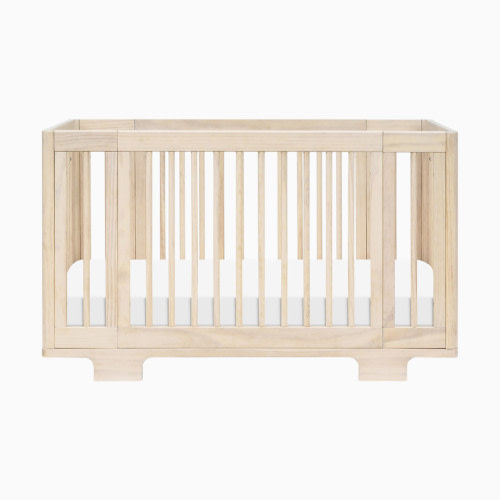 babyletto Yuzu 8-in-1 Convertible Crib with All-Stages Conversion Kits - Washed Natural