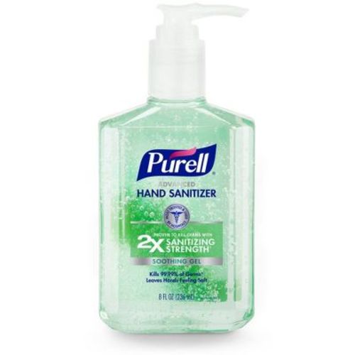 Purell Advanced Hand Sanitizer Soothing Gel With Aloe And Vitamin E - 8 Fl Oz