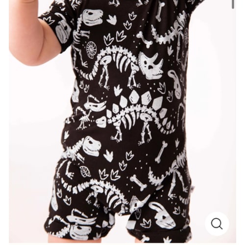 Glow Extinct Shortie Romper
